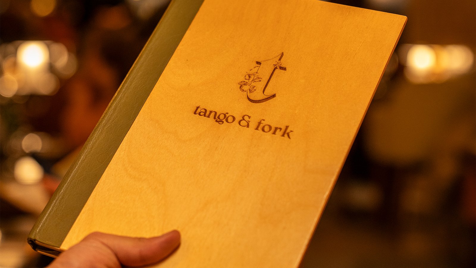 Tango & Fork special menu