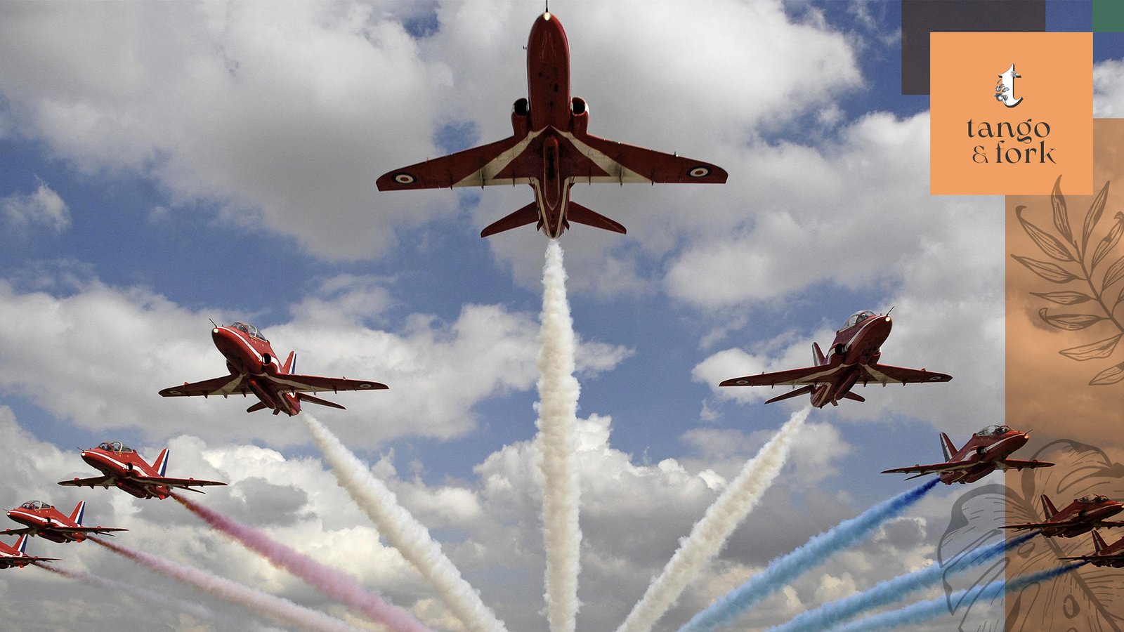 Malta's airplane flying during Malta's Air Show.